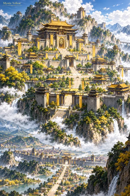 Mystic Yellow Holy Land