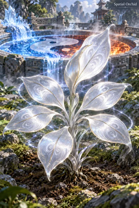 Seven-Leaf Spatial Orchid