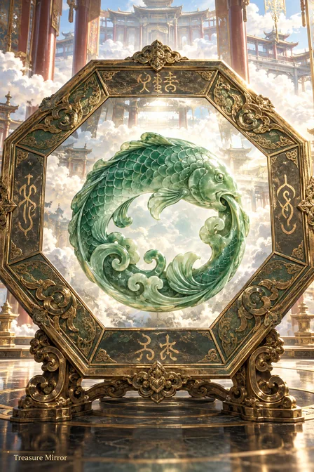 Spirit-Seeking Treasure Mirror