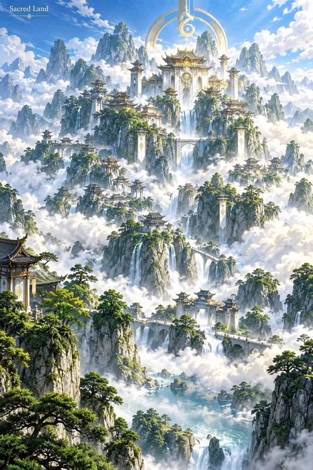 Heavenly Evolution Sacred Land