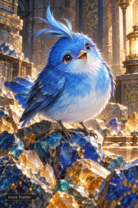Azure Feather