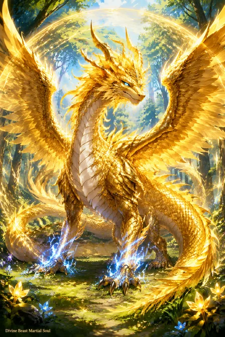 Golden Saint Dragon
