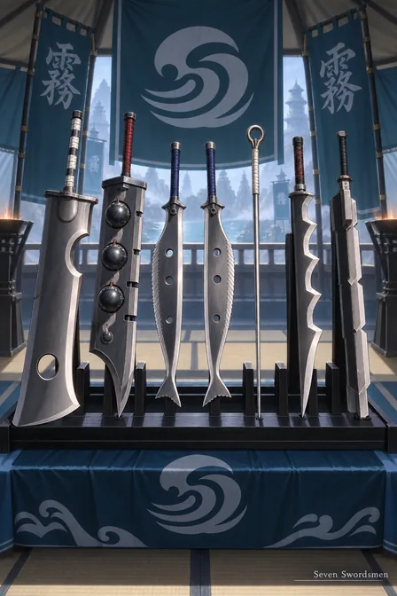 Seven Ninja Swordsmen