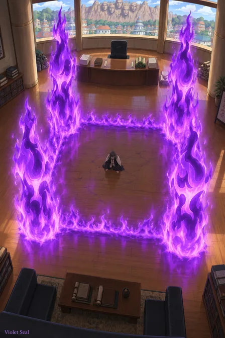 Four Violet Flames Formation