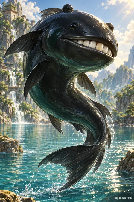 Big Black Fish