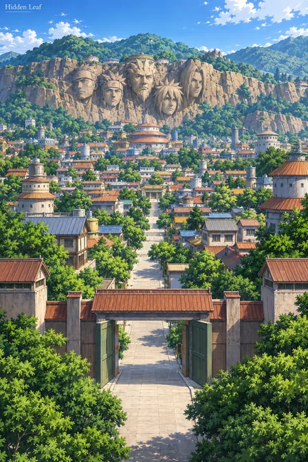 木叶村内