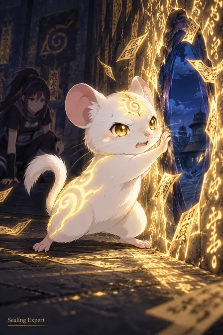 Little White Mouse