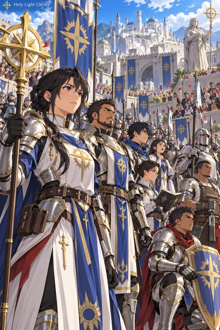 Holy Light Clerics
