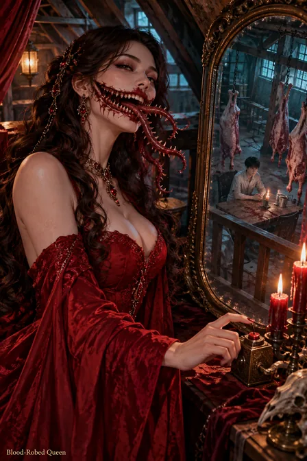 Blood-Robed Evil Spirit
