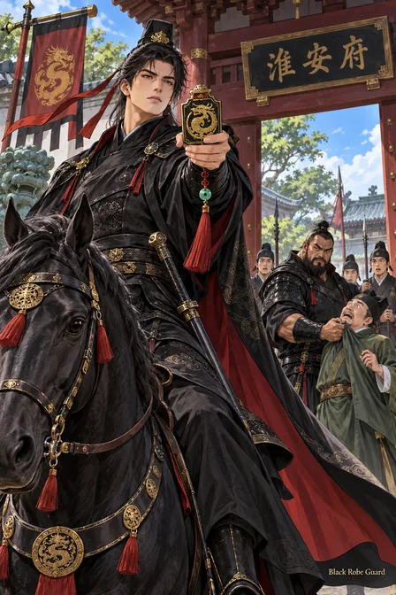Black Robe Guard