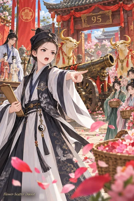Officiant Daoist Nun