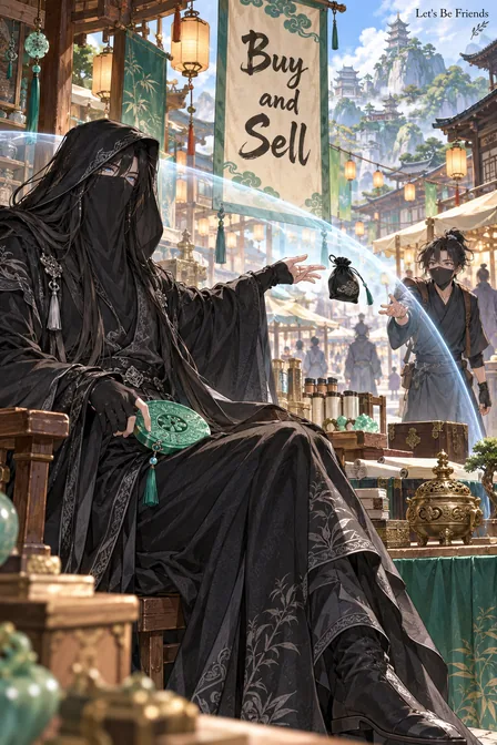 Black-Robed Man