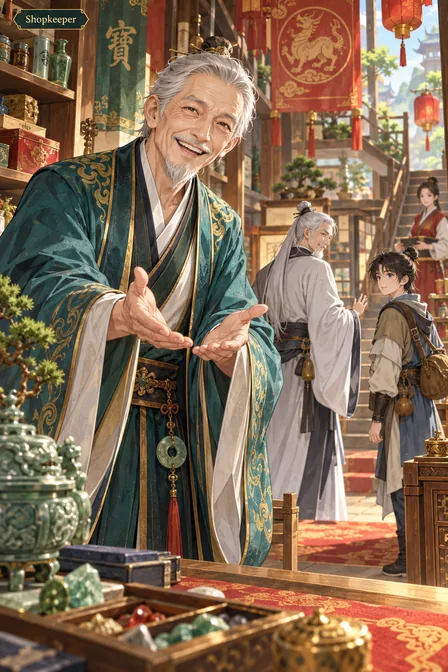 Shopkeeper Gu