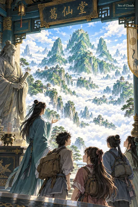 Three Pure Ones Mountain