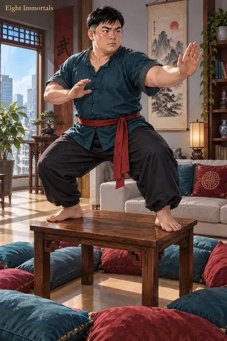 Eight Immortals Stance