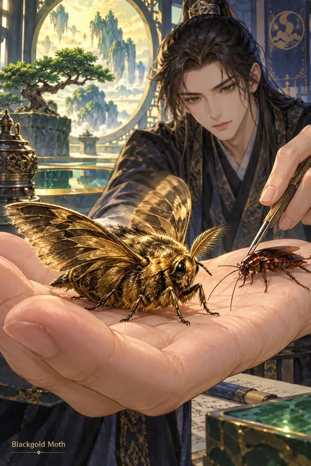 Blackgold Silkworm