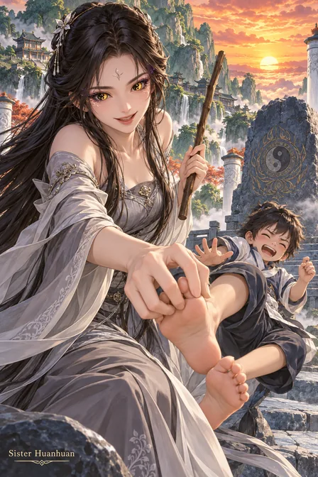 Ancient Female Double-Pupil