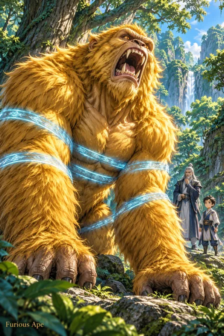 Golden Giant Ape