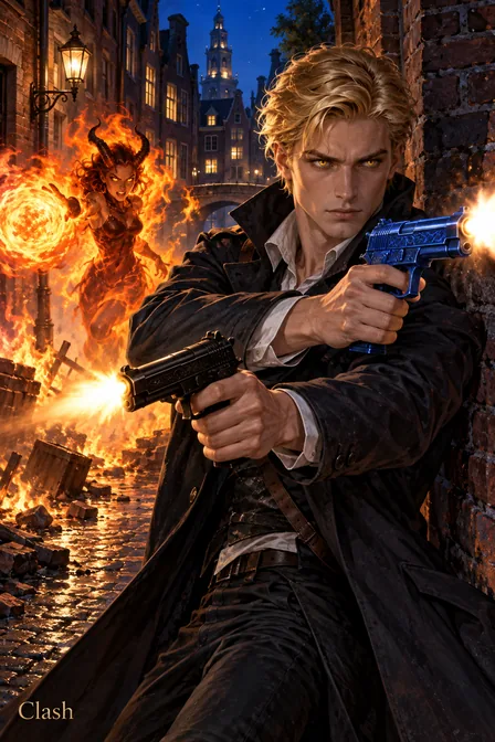 Blond Young Man