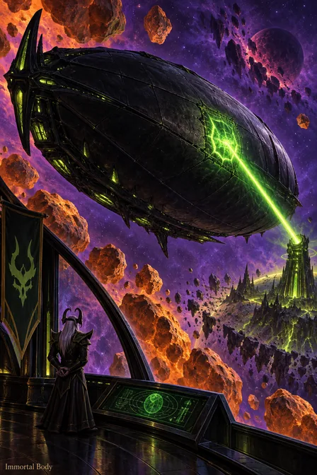 Obsidian Warship