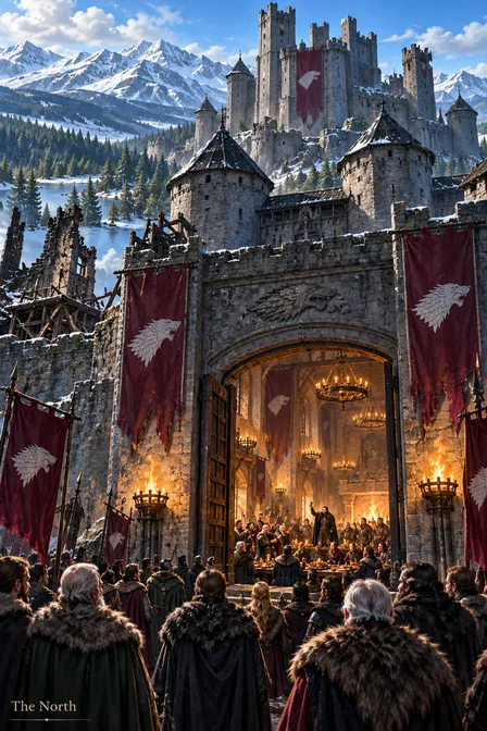 the North