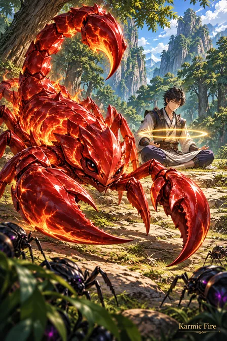Karmic Fire Scorpion Emperor