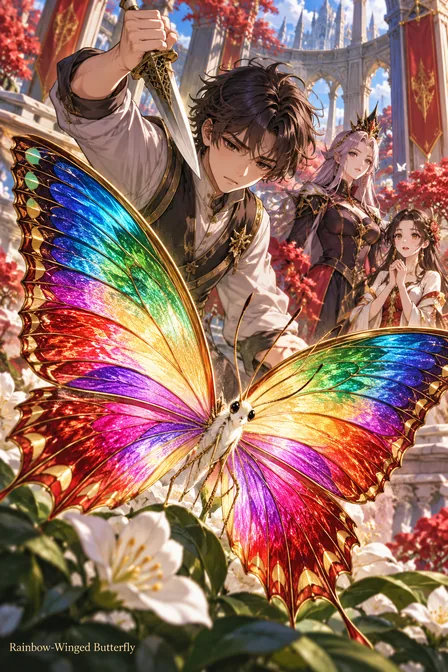 Rainbow-Winged Butterfly