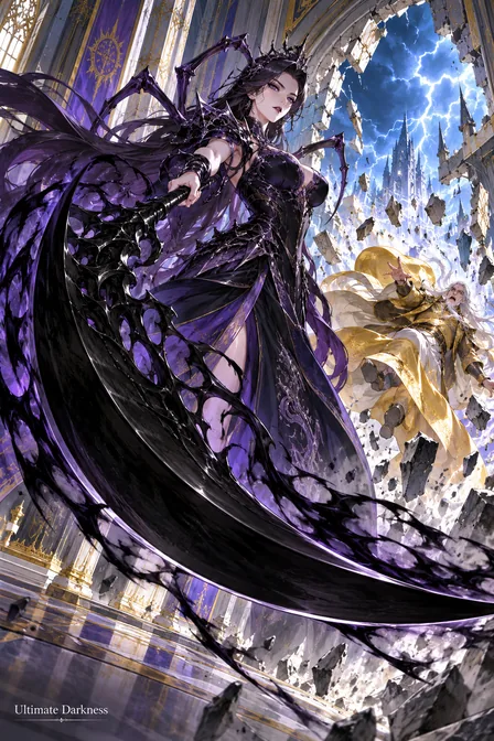 Soul-Devouring Demon Scythe