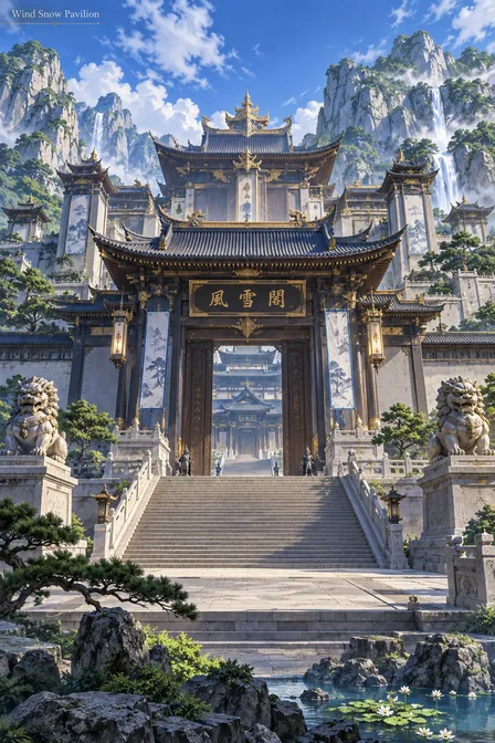 Wind Snow Pavilion