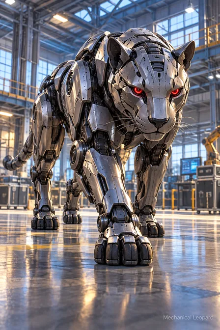 Mechanical Leopard