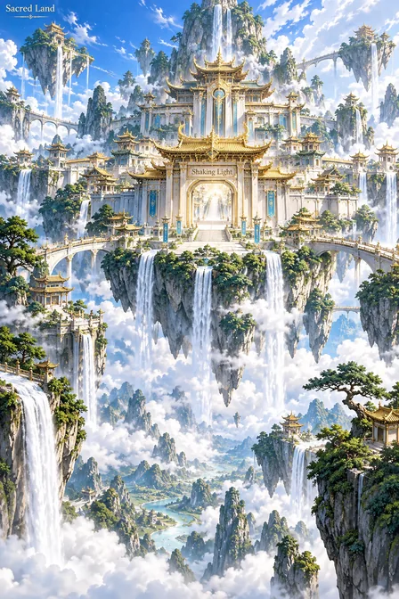 Shaking Light Sacred Land