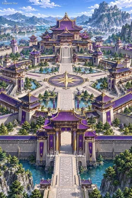 Purple Myrtle Heavenly Palace