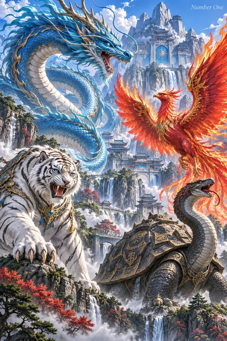 Four Divine Beast Families