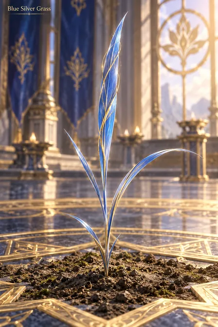 Blue Silver Grass
