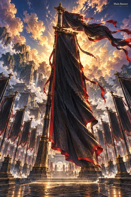 Nine Nine Yin Yang Suppressing God Banner