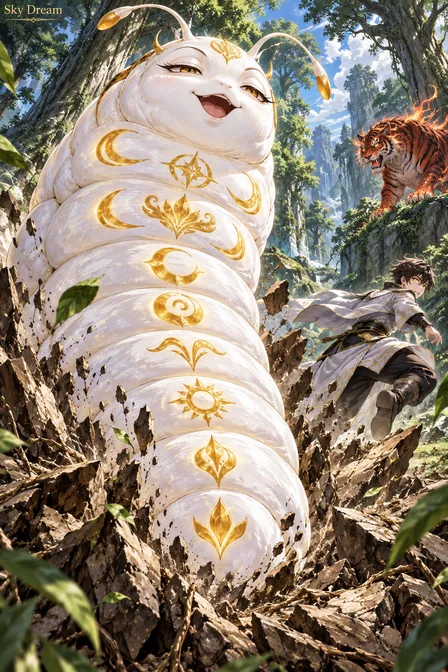 Sky Dream Ice Silkworm