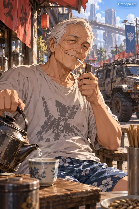 Grandpa Lei