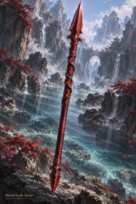 Four-Eyed Blood Scale Spear