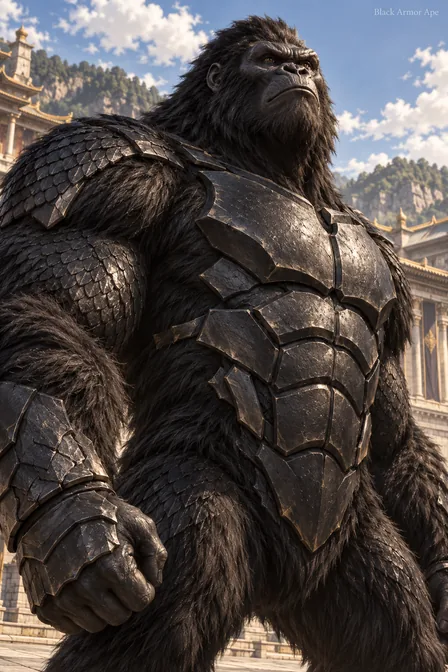 Black Armor Giant Ape