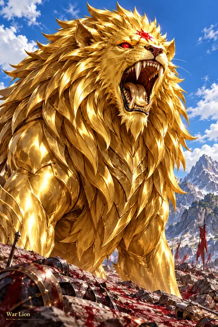 Golden Sun War Lion