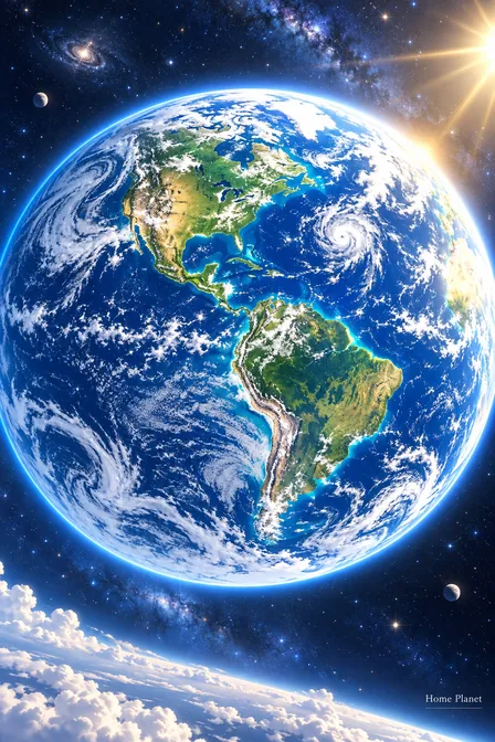 在地球
