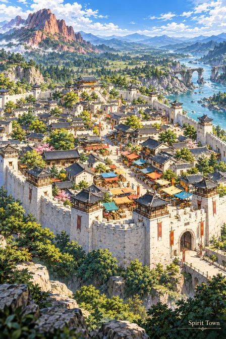 White Stone Town