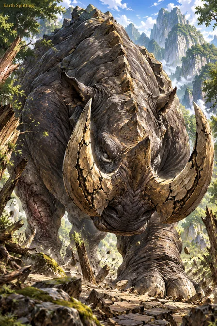 Earth Splitting Rhinoceros