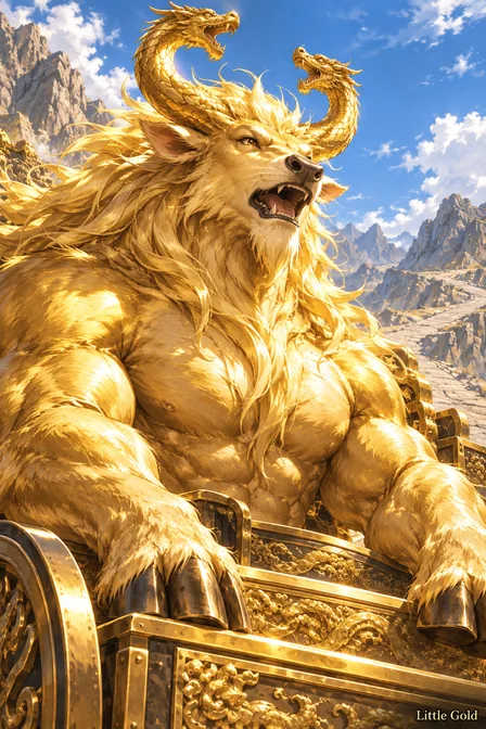 Dragon Horn Golden Ox