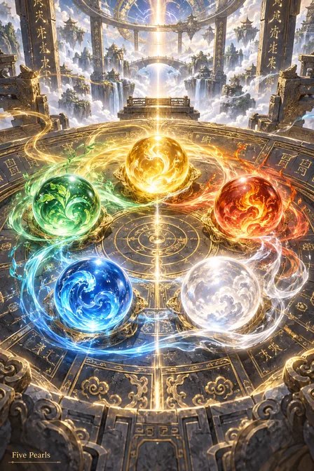 Five Elements Spirit Pearls