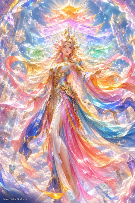 九彩神女