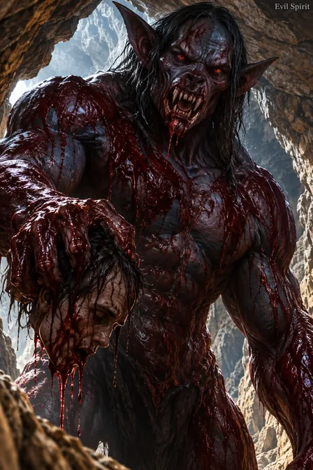 Evil Spirit Wendigo