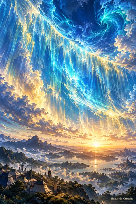 Heavenly Curtain