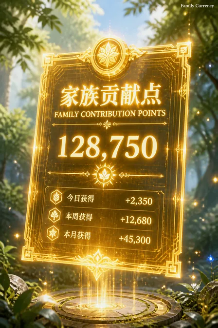 家庭贡献度