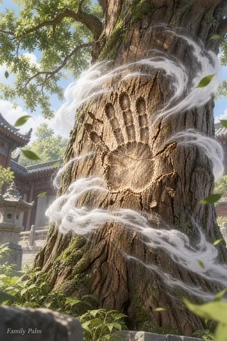 Cloud-Dispelling Palm
